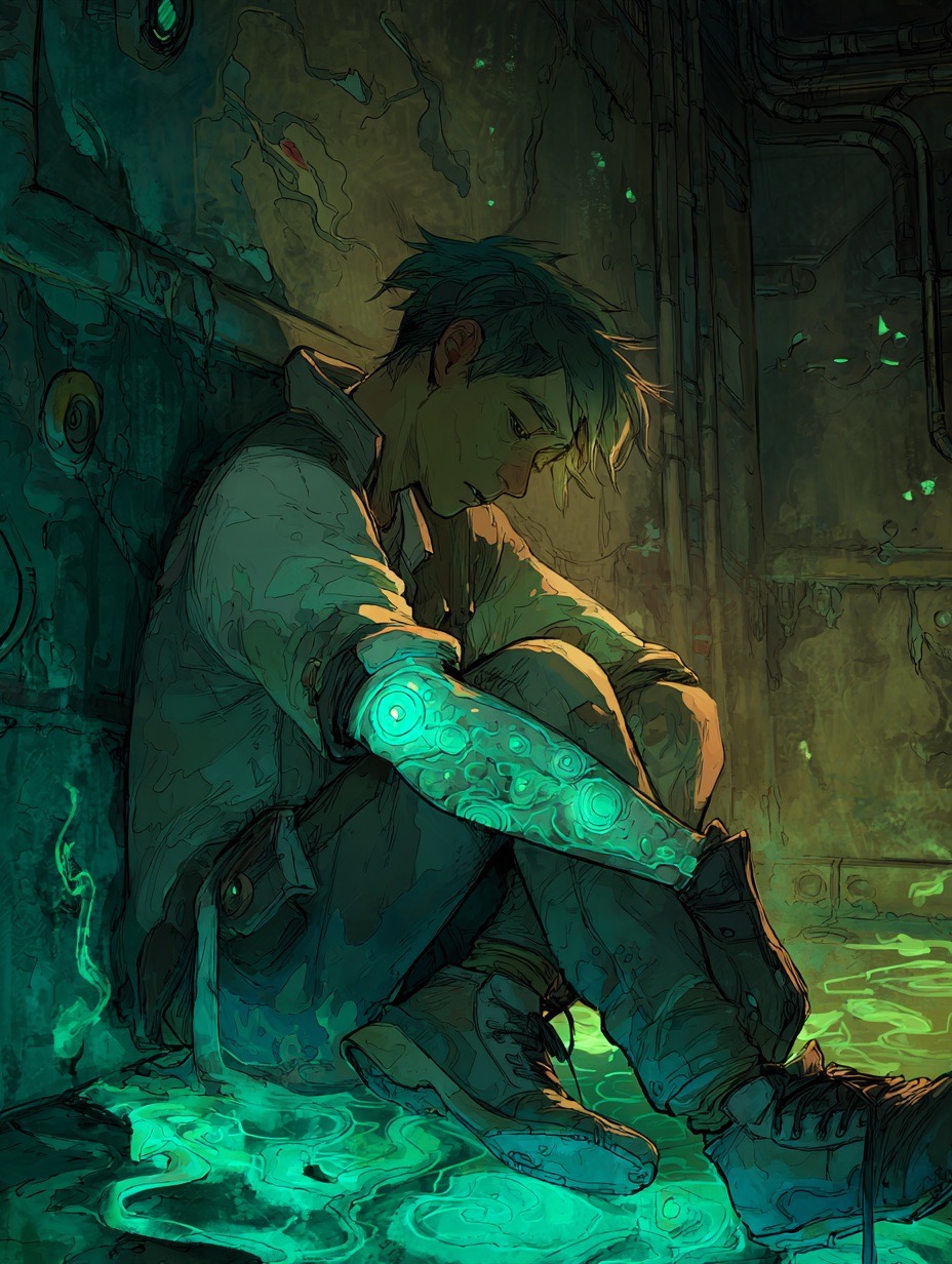 Un Brule dans les rues de Genomia