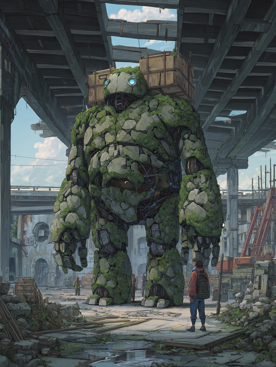 Golem de construction dans les anneaux exterieurs