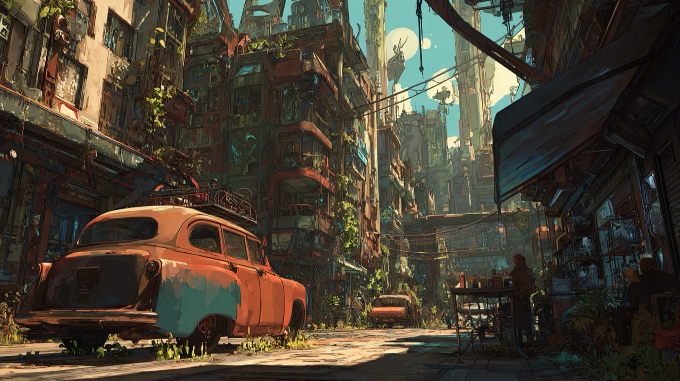 Les rues ou les Brules s'arretent — la ville continue autour d'eux