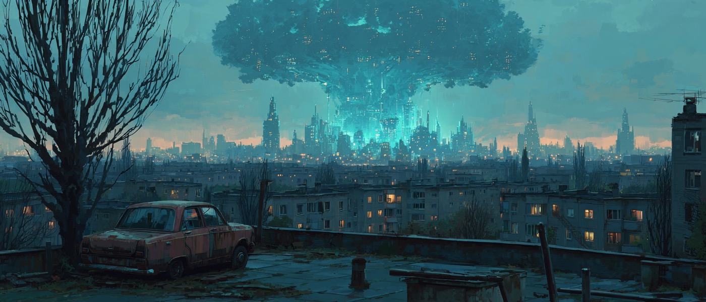 Rooftop gris en peripherie — la ou la ville cesse de vivre