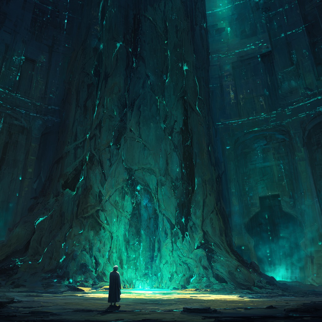 L'Archimage face a l'Arbre-Monde — conscience genetique totale